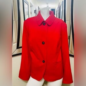 Jessica London Bold Red Blazer